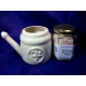 APO022 Himalayan Salt & Porcelain Neti Pot Kit + Full Instructions