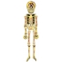 GTH051 LARGE Halloween Day of the Dead Skeleton 53cm: White