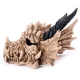GTH231 Horned Dragon Skull Ornament/Decoration Depth 25cm (Medium)