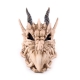 GTH232 Horned Dragon Skull Ornament/Decoration Money Box Depth 19cm (Small)