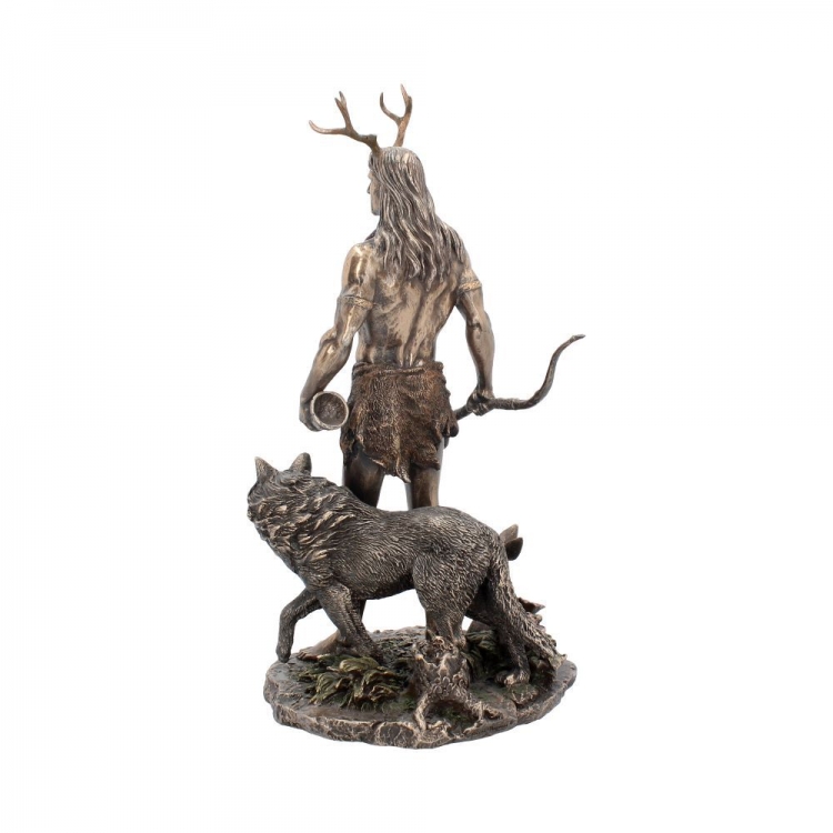 PAG048 Nemesis Now Bronze Figurine Herne & Animals 30cm