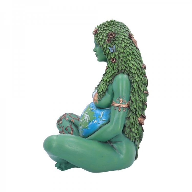 PAG055 Nemesis Now Bronze Figurine Mother Earth Painted Gaia Goddess Art Statue Large 30cm