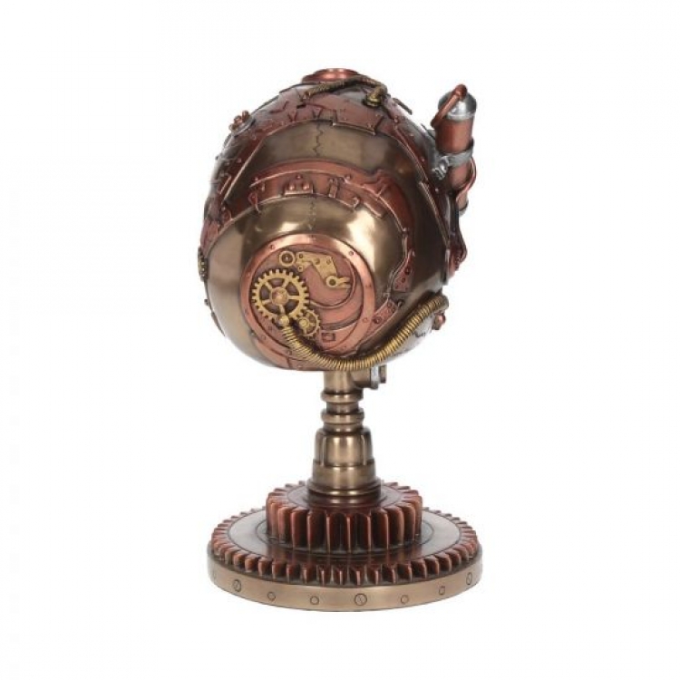 GTH252 Nemesis Now Steampunk Copper Bionic Ocular Receiver Figurine 23cm