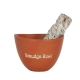 INS064 Smudge Bowl Natural Terracotta Small 10cm